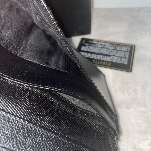 AUTHENTIC CHANEL LONG WALLET BLACK - Picture 11 of 15